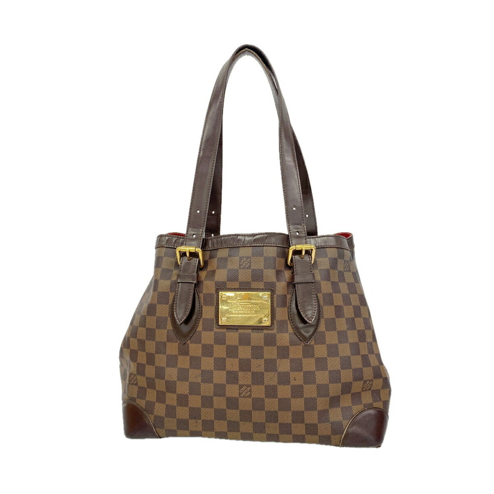LOUIS VUITTON Authentic Brown Damier Tote Bag